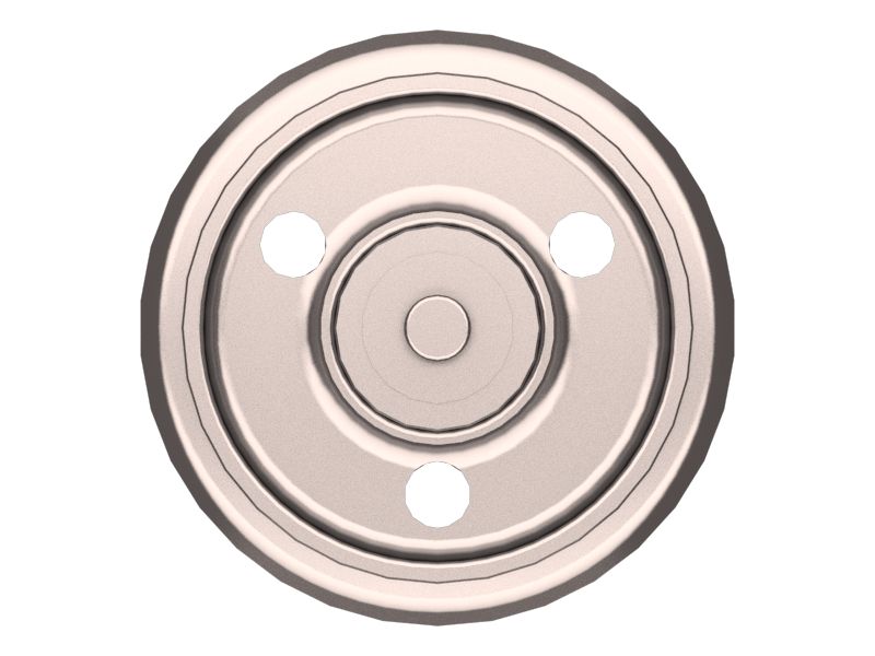 Направляющее колесо экскаватора с наружным диаметром 268 мм