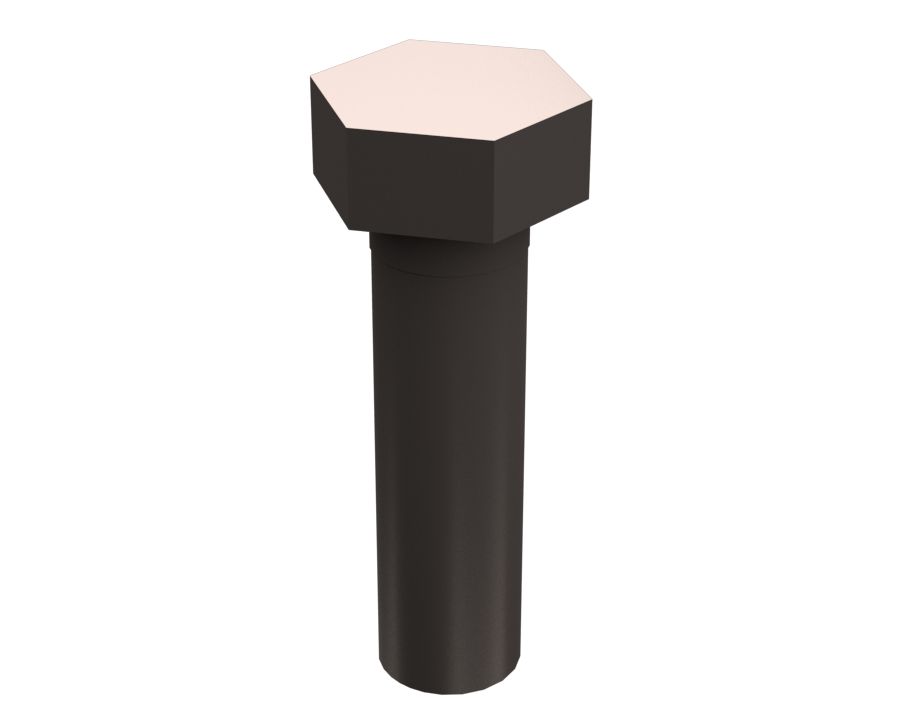 Болт с шестигранной головкой M20-2,5 x 70 мм