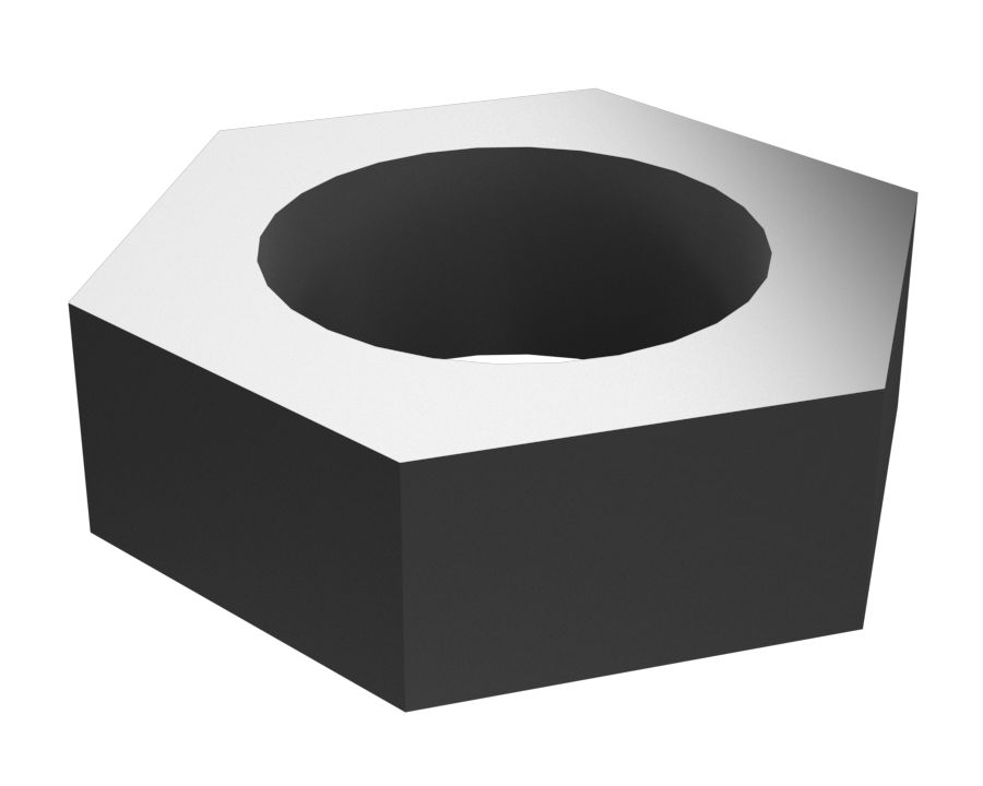 Шестигранная гайка M16 x 2 мм