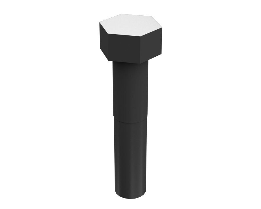 Болт с шестигранной головкой с резьбой 3/8-16