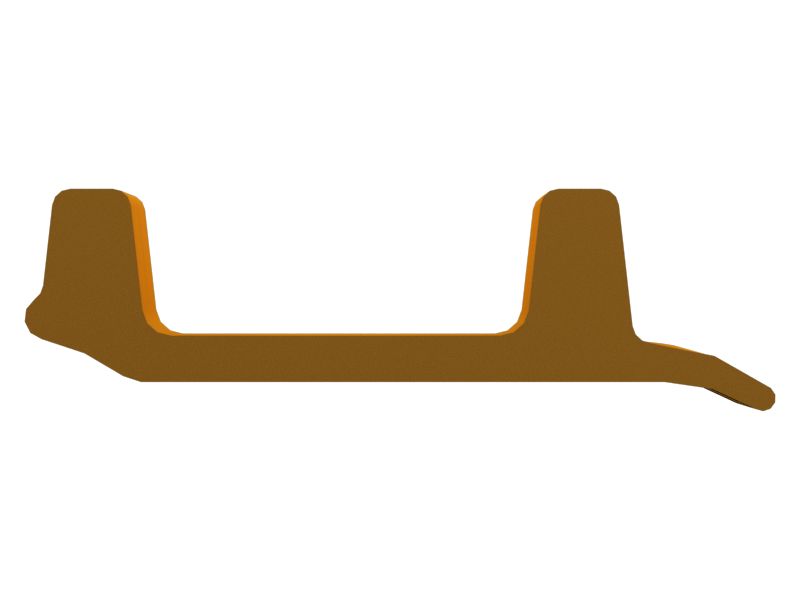 Башмак траковой ленты