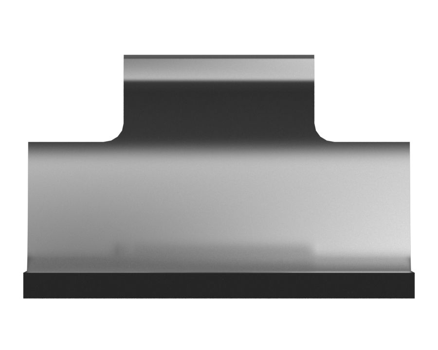 Зажим одинарный половинный с внутренним диаметром 38 мм