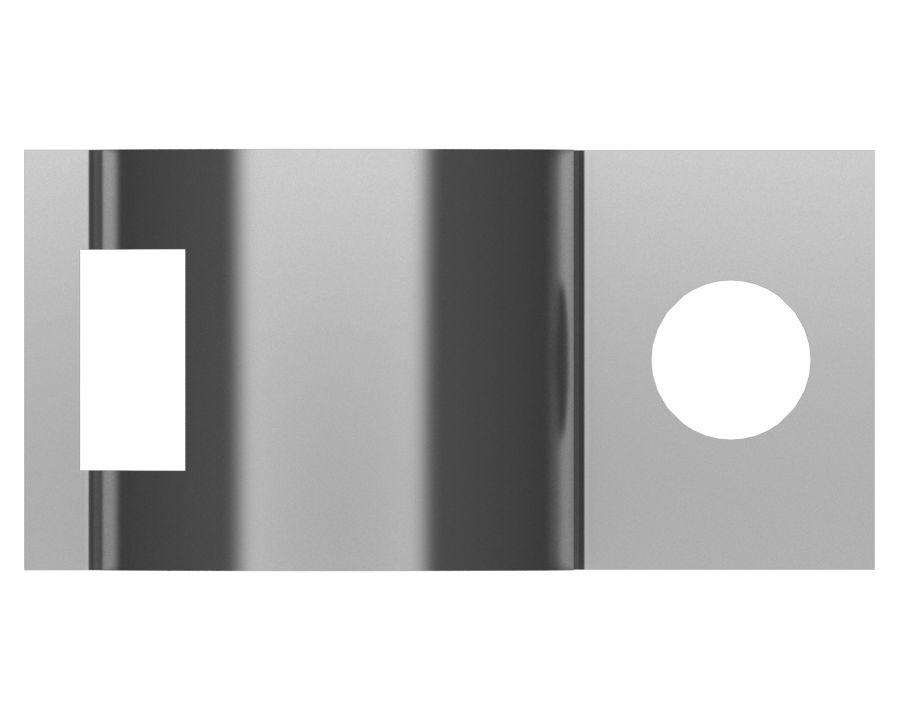 Стальной зажим с внутренним диаметром 38,00 мм