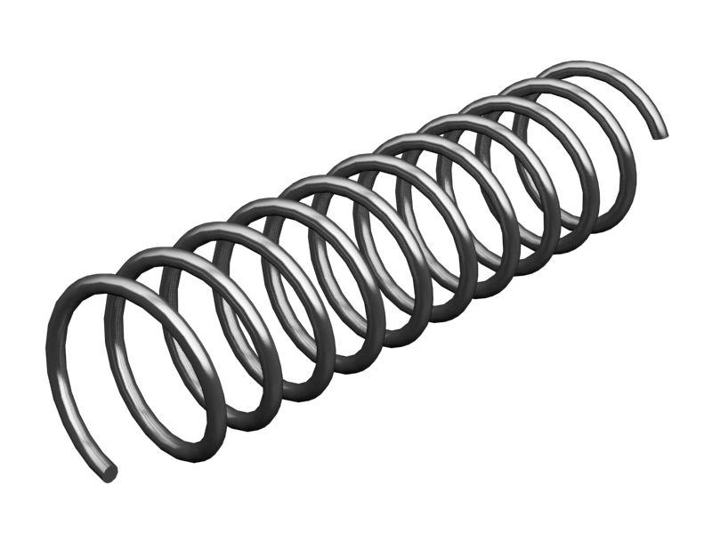 Пружина сжатия свободной длины 57,15 мм