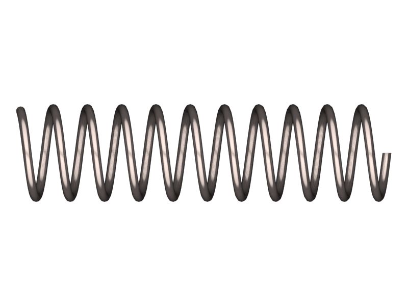 Пружина сжатия свободной длины 57,15 мм