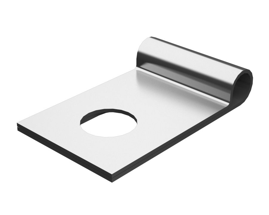 0L-2072: Стальной Зажим с Внутренним Диаметром 6,35 мм