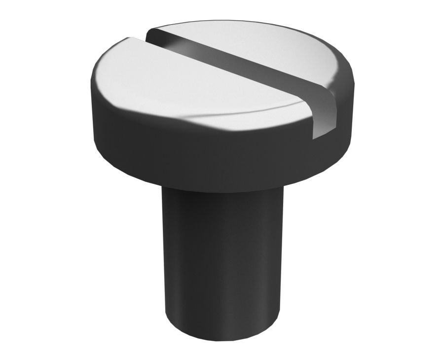 Винт с цилиндрической скругленной головкой