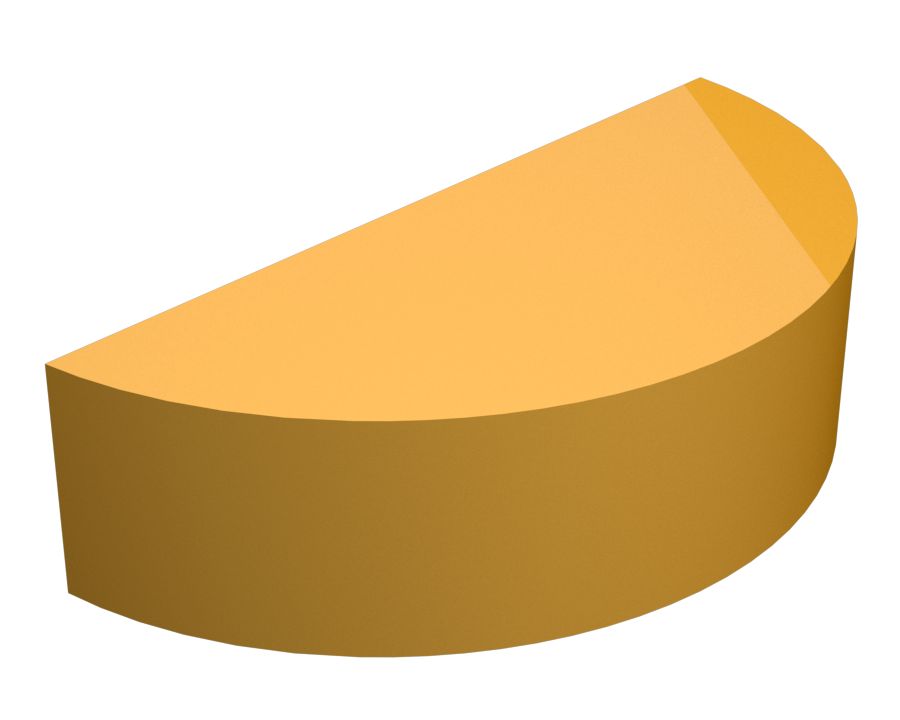 1B-8735: Сегментная шпонка с наружным диаметром 9,40 мм