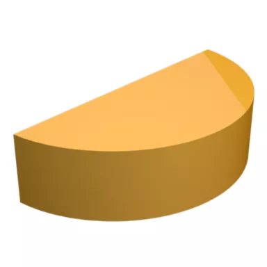 1B-8735: Chiave di Woodruff da 9,40 mm di diametro esterno