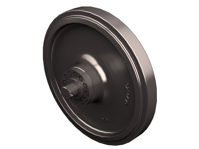 Переднее направляющее колесо гусеничной ленты