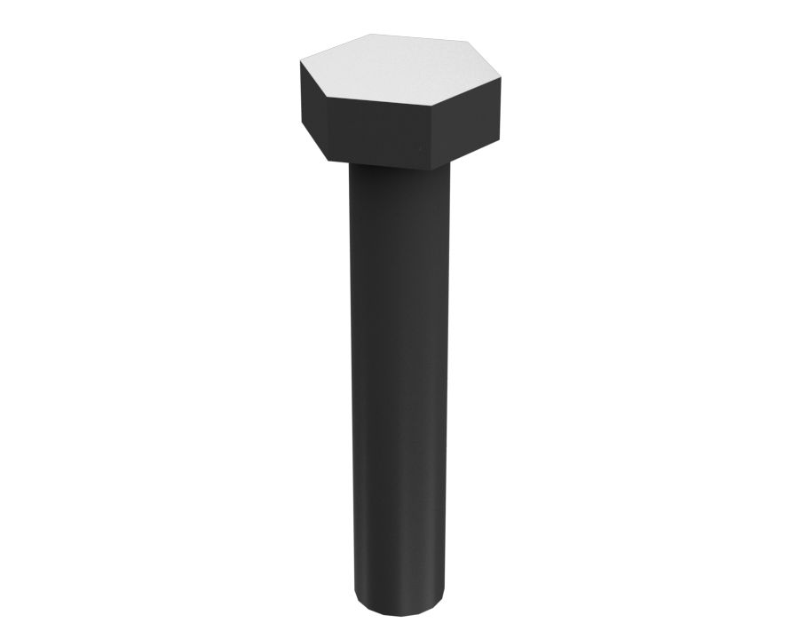 7M-9910: Крепежный винт длиной 25,4 мм