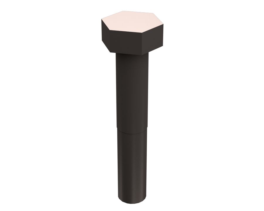 Болт с шестигранной головкой M8-1,25 х 45 мм