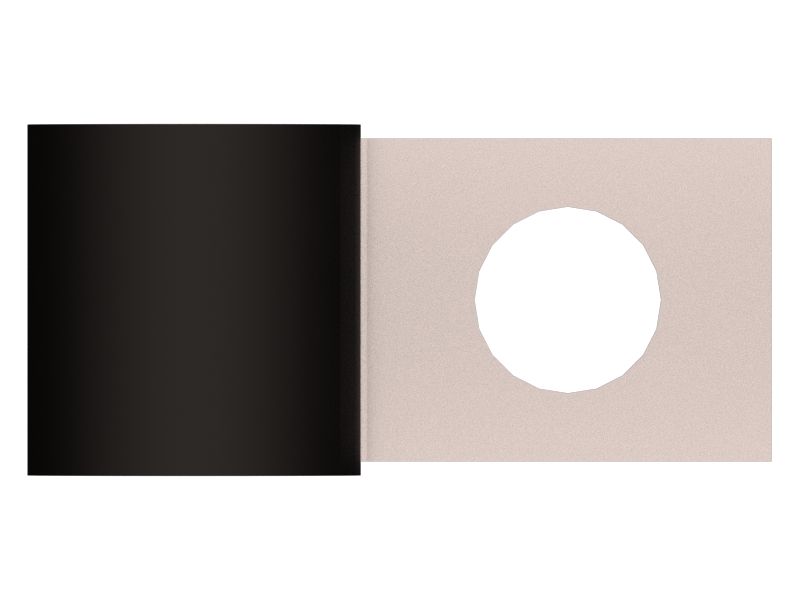 Петлевой хомут для одной трубки, минимальный диаметр 14,00 мм