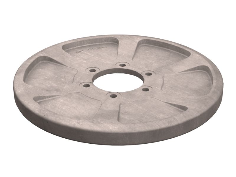 Направляющее колесо оси с наружным диаметром 381 мм