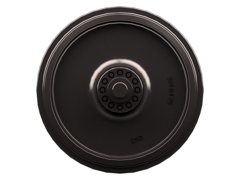 Переднее направляющее колесо гусеничной ленты