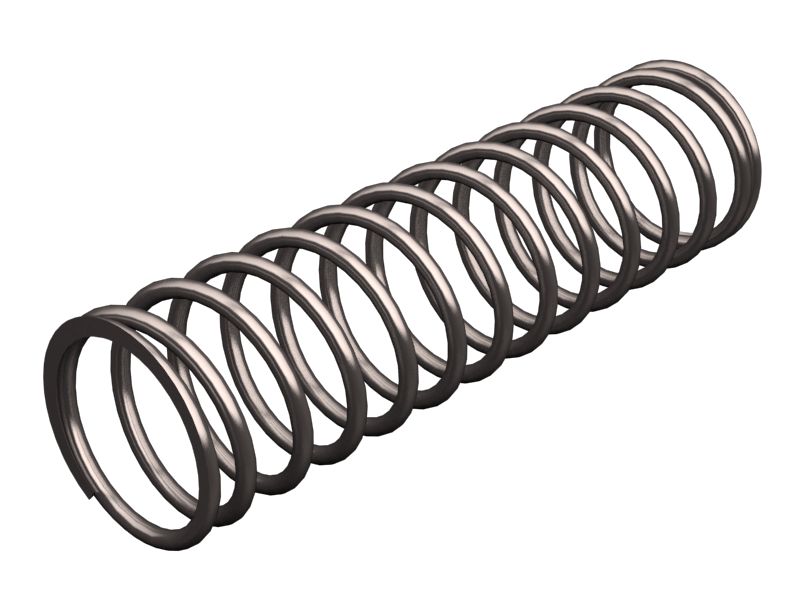 Пружина сжатия со свободной длиной 74,93 мм