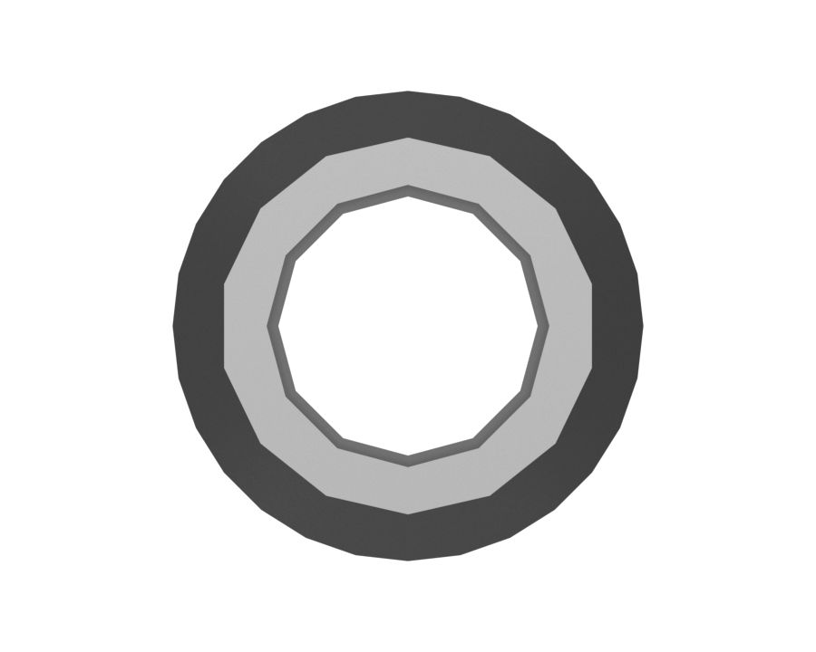 Пружинный штифт с прорезью длиной 44,45 мм