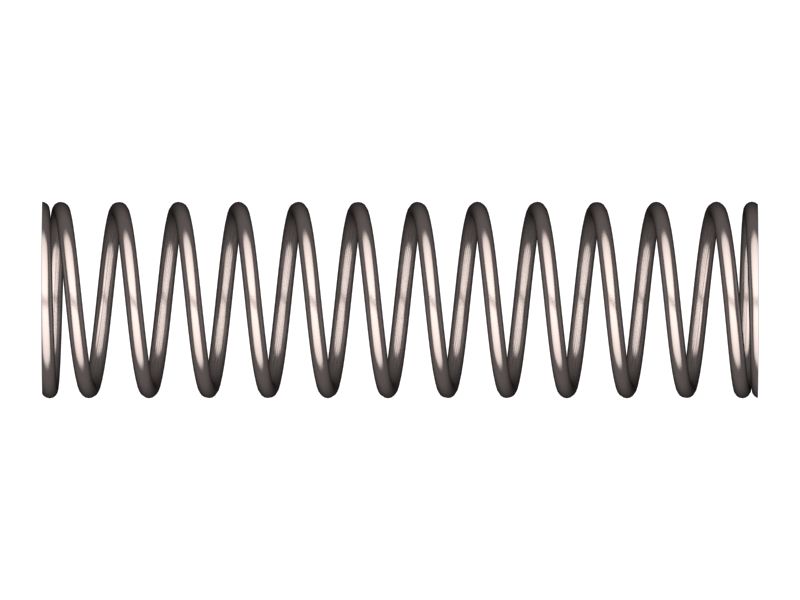 Пружина сжатия со свободной длиной 74,93 мм