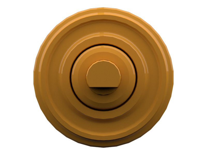 Каток опорный одноребордный