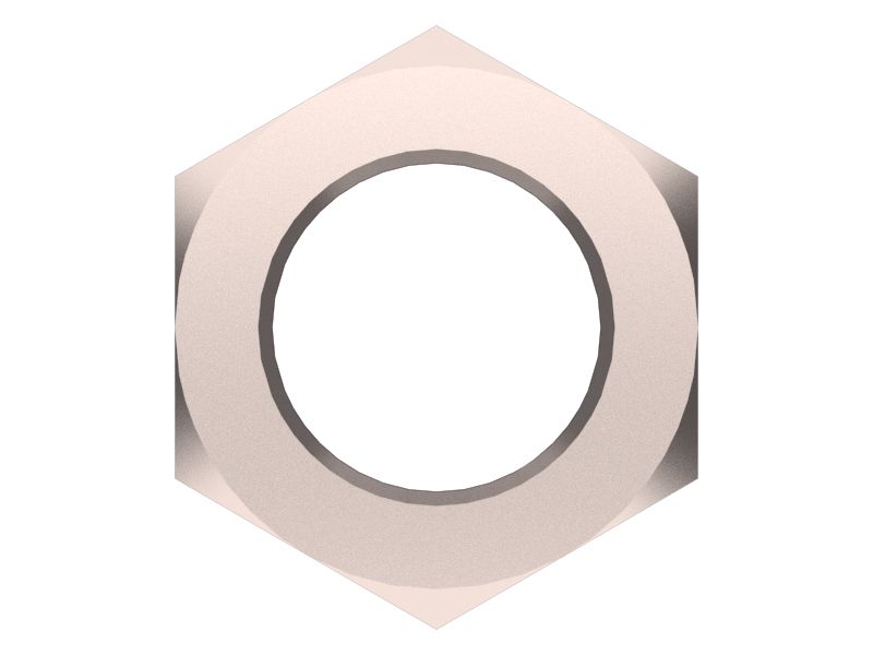 Гайка с шестигранной головкой размером 1/2''-20