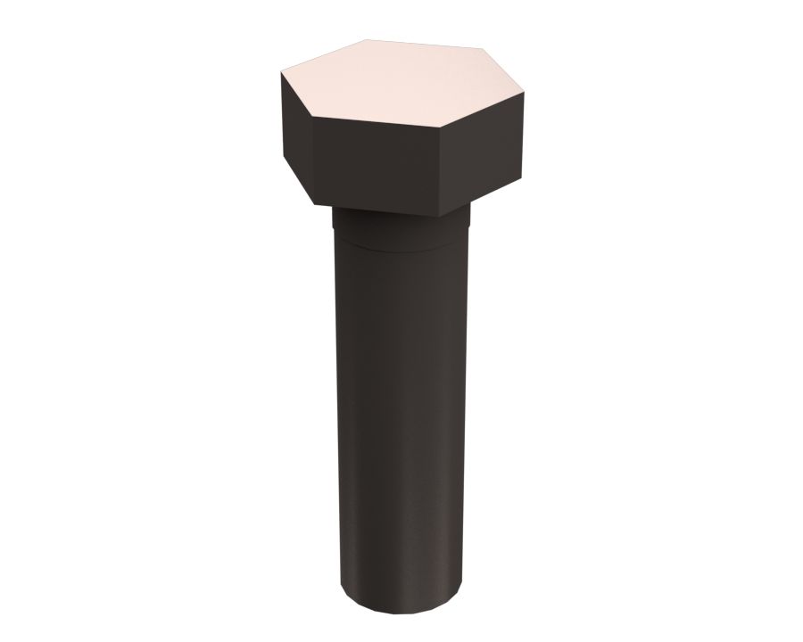 Болт с шестигранной головкой M14-2 x 50 мм