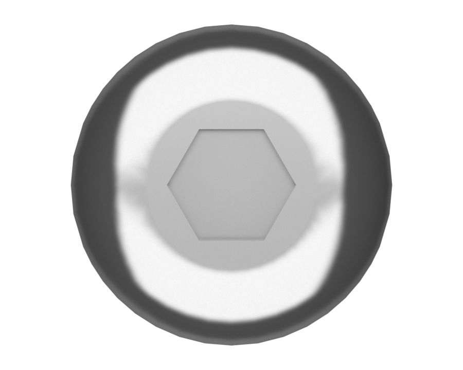 Болт с полукруглой головкой под шестигранный торцевой ключ M10-1,5 x 20 мм