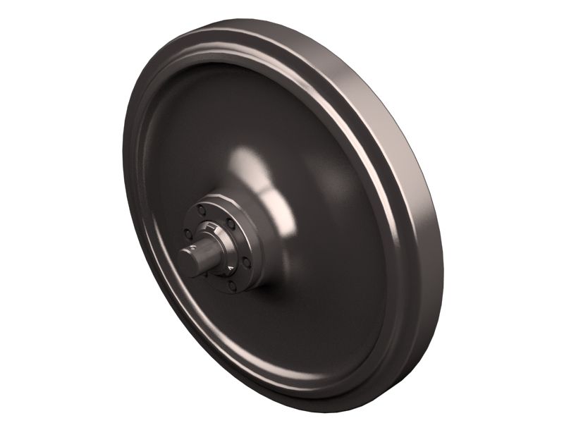 Направляющее колесо гусеничной ленты ходовой части