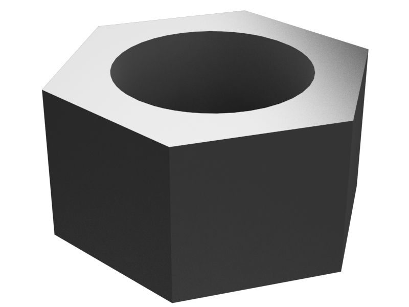 Гайка с шестигранной головкой