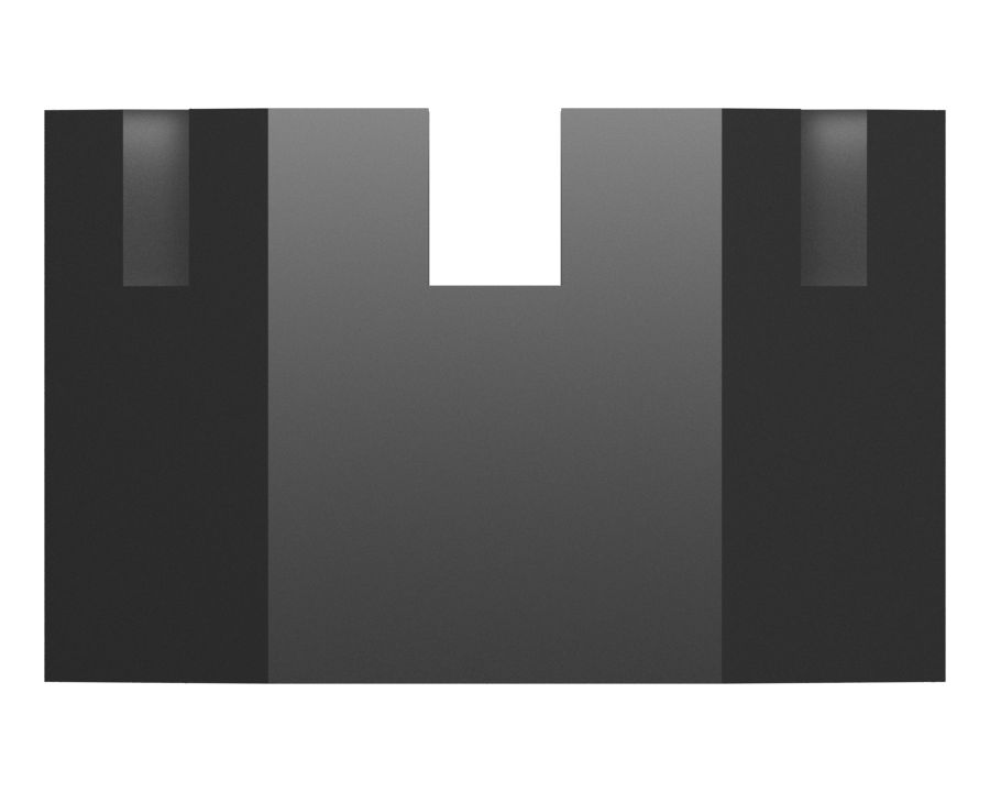 Стопорная корончатая шестигранная гайка с резьбой 3/4-16