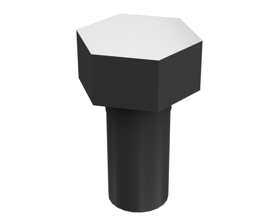 2H-3737: Болт с шестигранной головкой