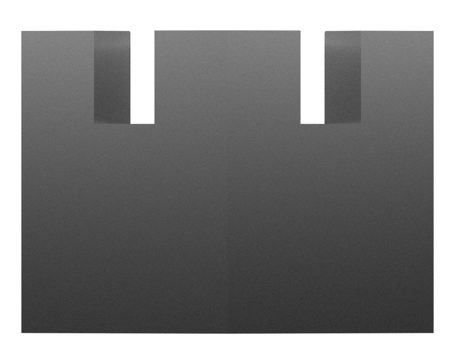 Стопорная корончатая шестигранная гайка с резьбой 3/4-16