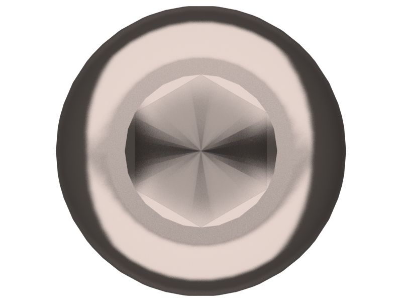 Болт с шестигранной головкой с резьбой M3X0,5