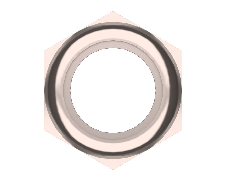 Контргайка с нейлоновой вставкой M10x1,5