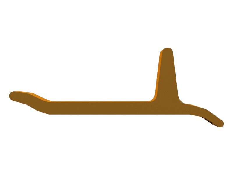 Башмак траковой ленты