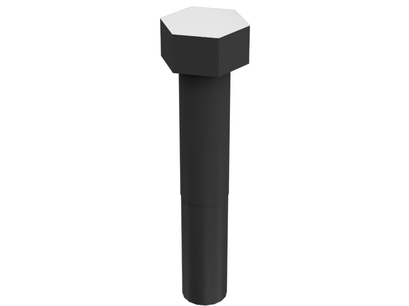 Болт с шестигранной головкой с резьбой 1/2-13