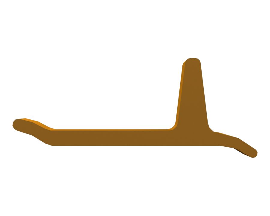 Гусеничный башмак шириной 835 мм