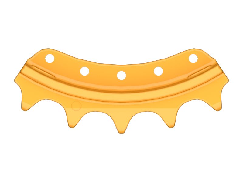 Сегмент звездочки с 5 зубьями