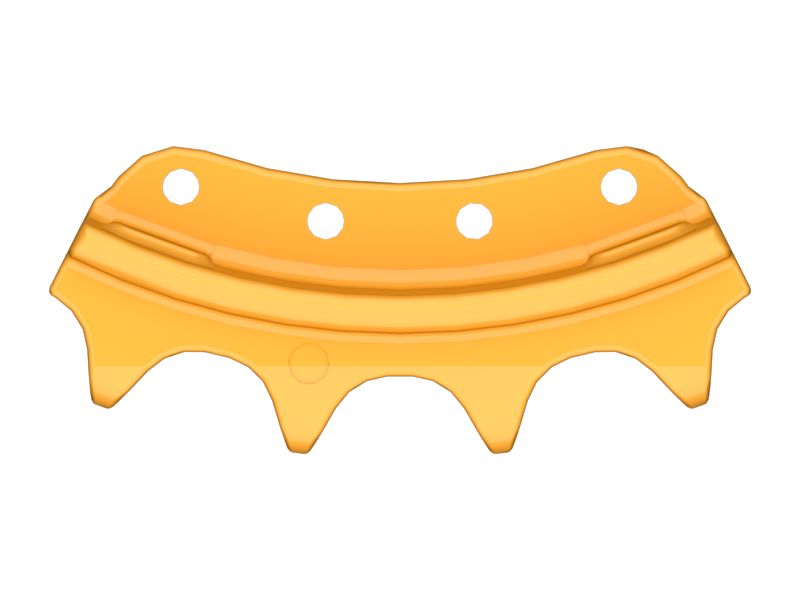 Сегмент звездочки с 4 зубьями