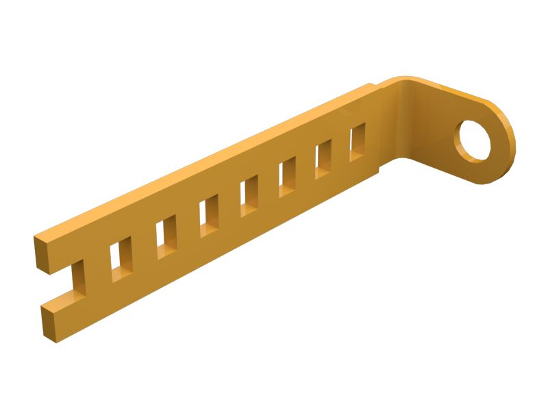 Ступенчатый зажим с 7 пазами