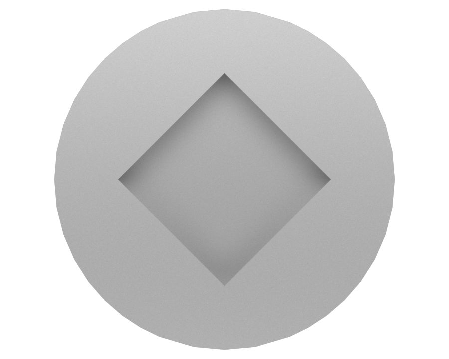 Квадратная заглушка привода