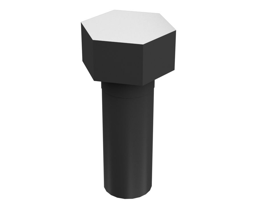 Болт с шестигранной головкой 3/4"-10 x 2