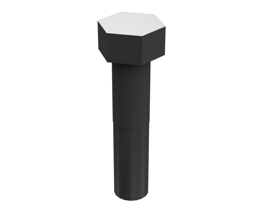 Болт с шестигранной головкой с резьбой 3/4-10