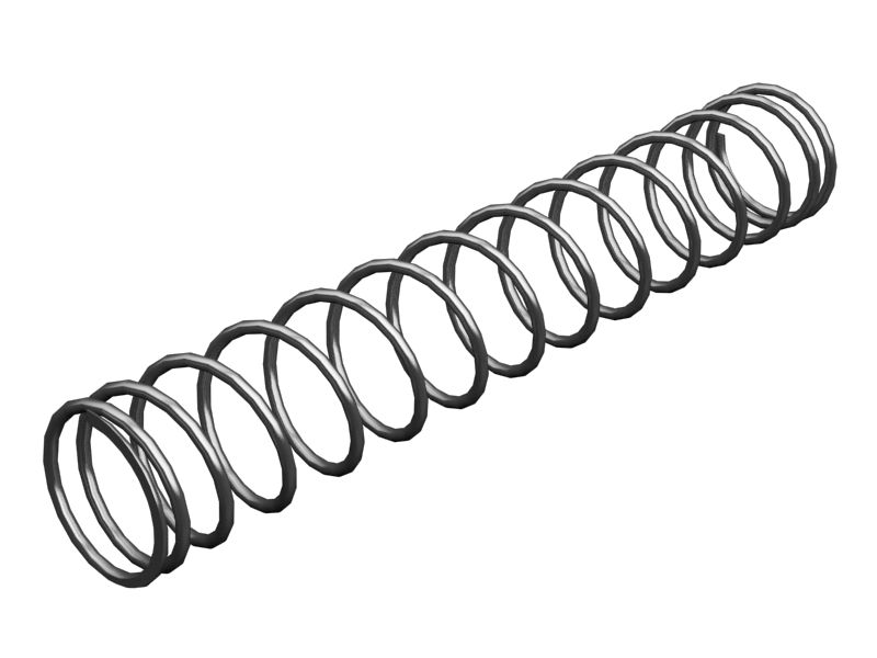 Пружина сжатия со свободной длиной 88,90 мм