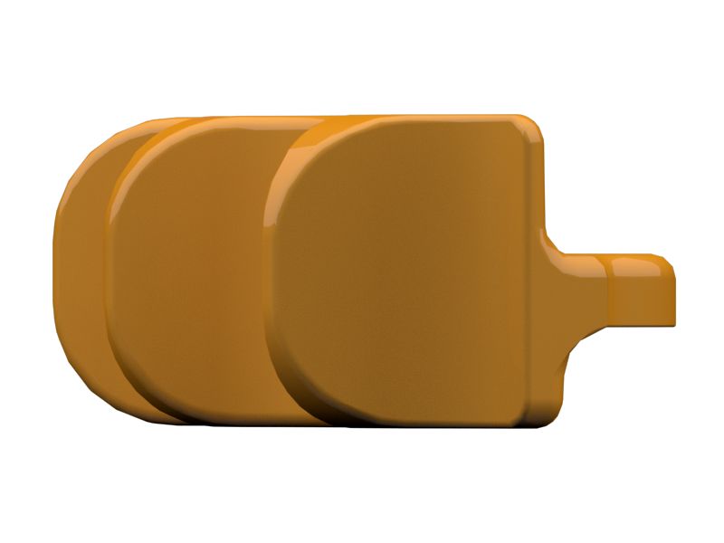 Сегмент звездочки с 5 зубьями