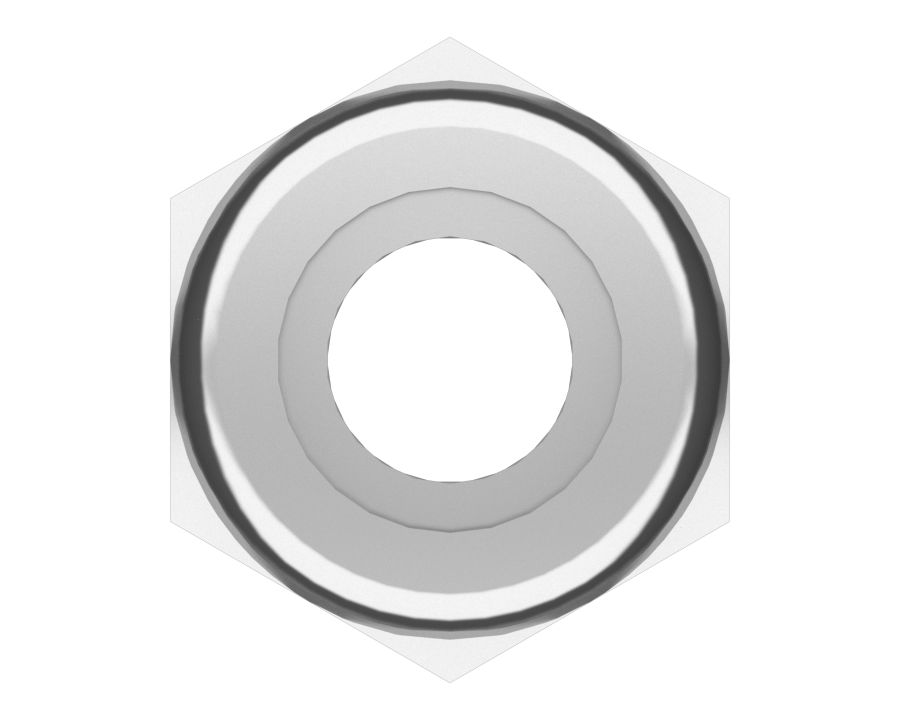 Контргайка шестигранная 6–32