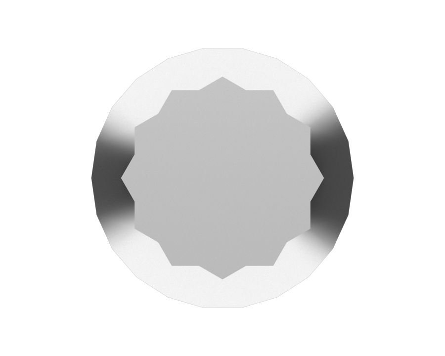 Болт с 12-гранной головкой, 5/16-18