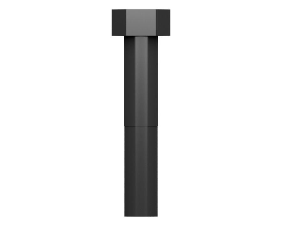 Болт с шестигранной головкой 3/8"-24 x 2