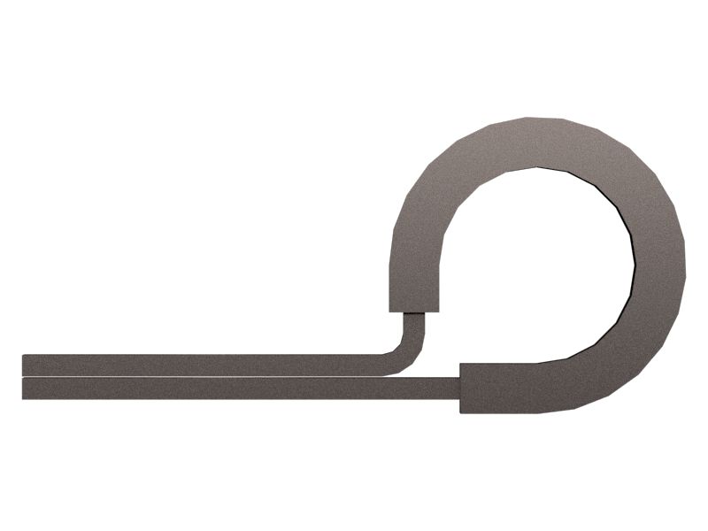 Стальной петлевой хомут (мин. 11,10 мм)