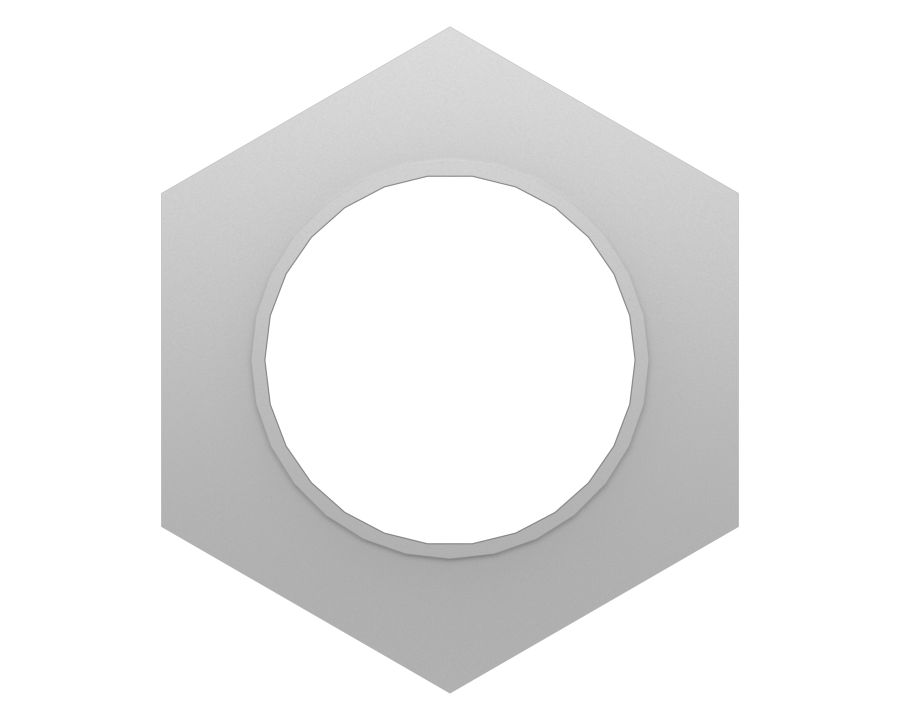 5D-0916: 2 1/4''-12 Hex Stake Nut 5D0916 купить