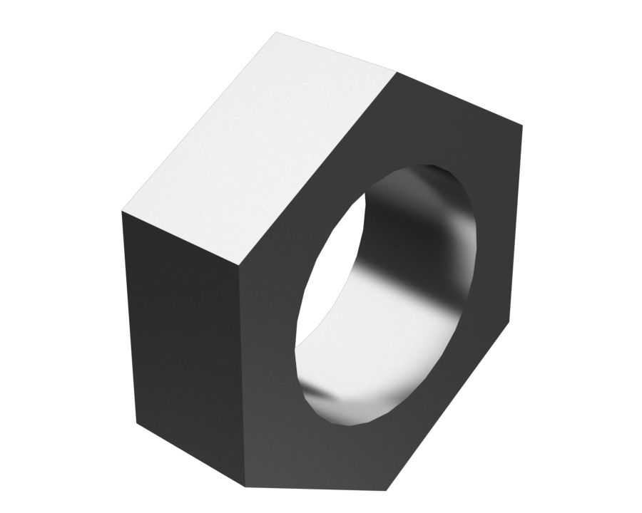 Стопорная шестигранная гайка 3/4''-10